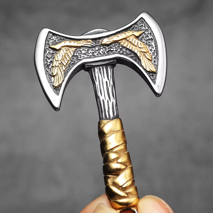 Viking Axe Pendant Necklace