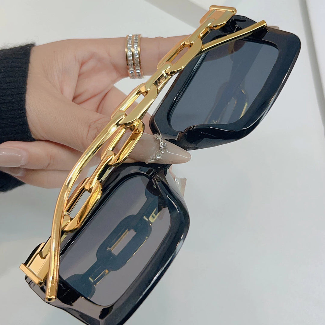 Lenoir Chain Link Sunglasses