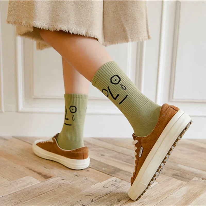 Emoticon Expressions Sock Set