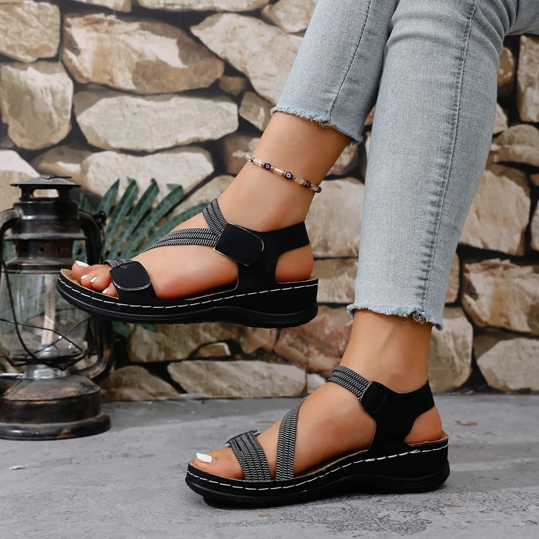 Roman Platform Sandal