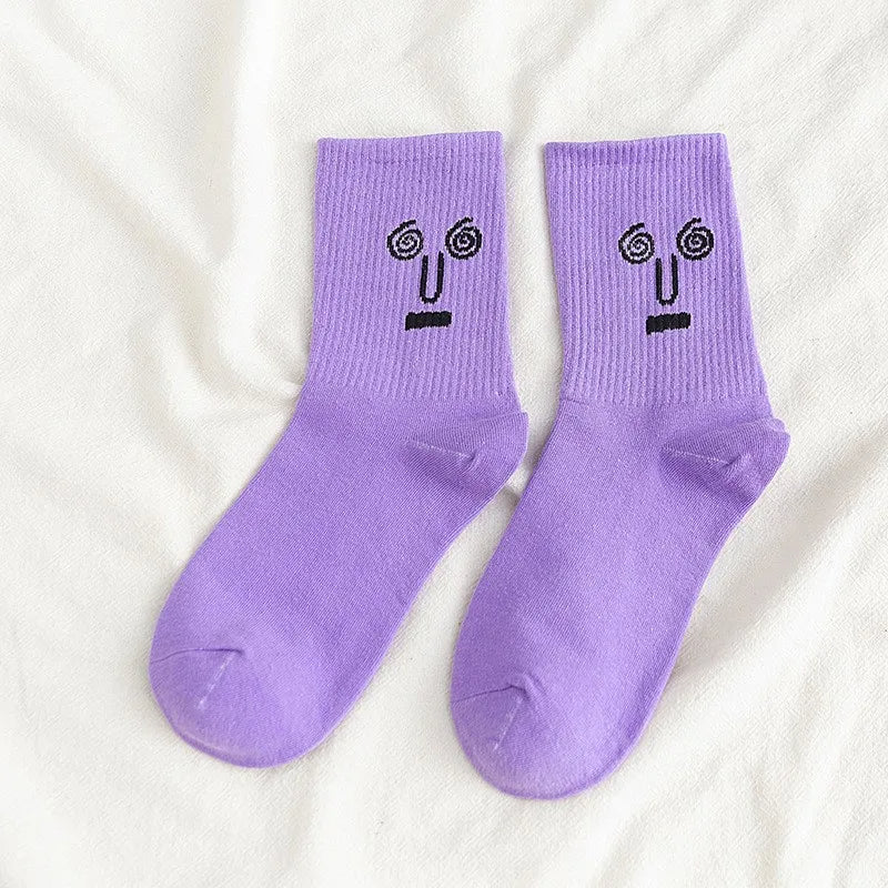 Emoticon Expressions Sock Set