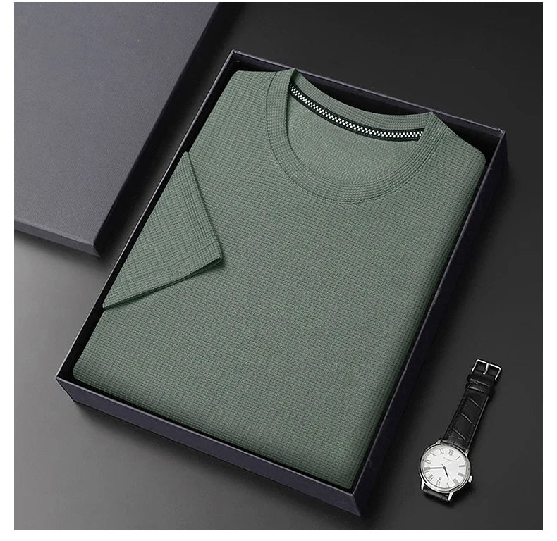 Waffle Grid Performance Tee
