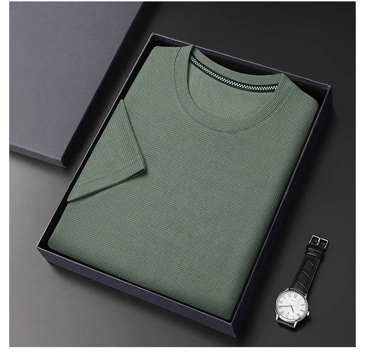 Waffle Grid Performance Tee