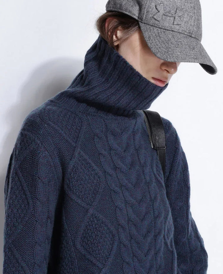 Contrast Theory Merino Wool Sweater