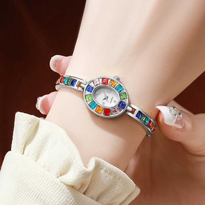 Eternelle Crystal-Cut Timepiece