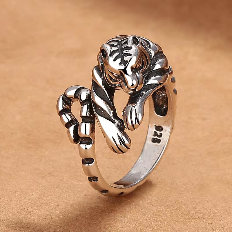 Untamed Spirit Tiger Ring