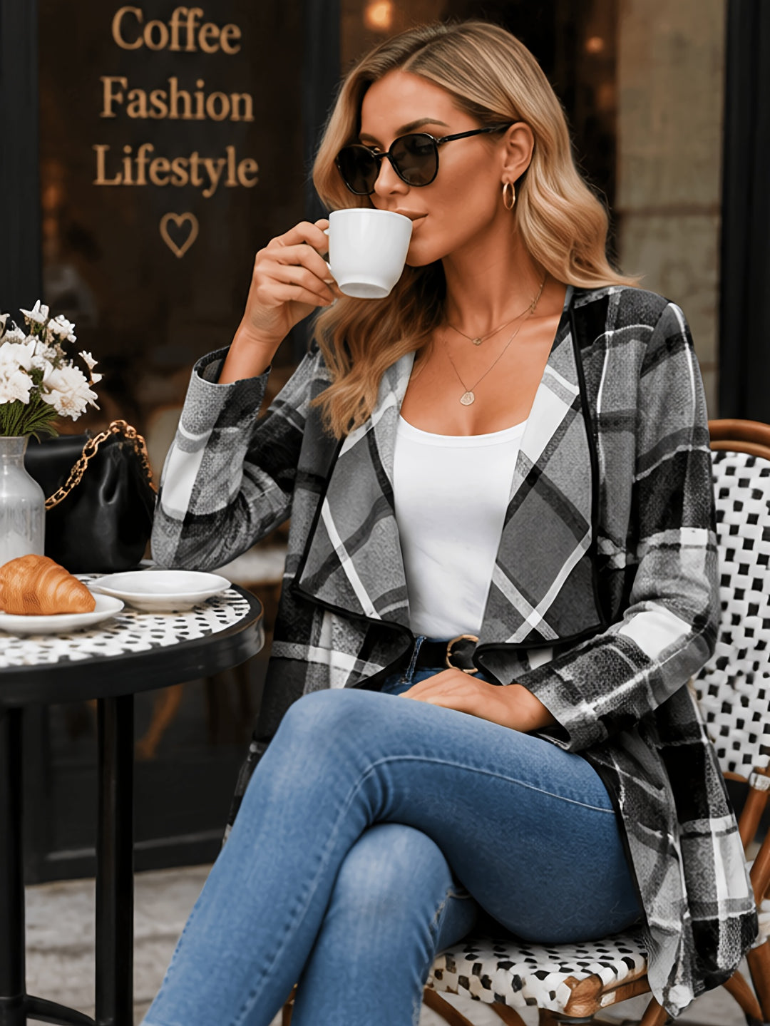Camille Waterfall Cardigan