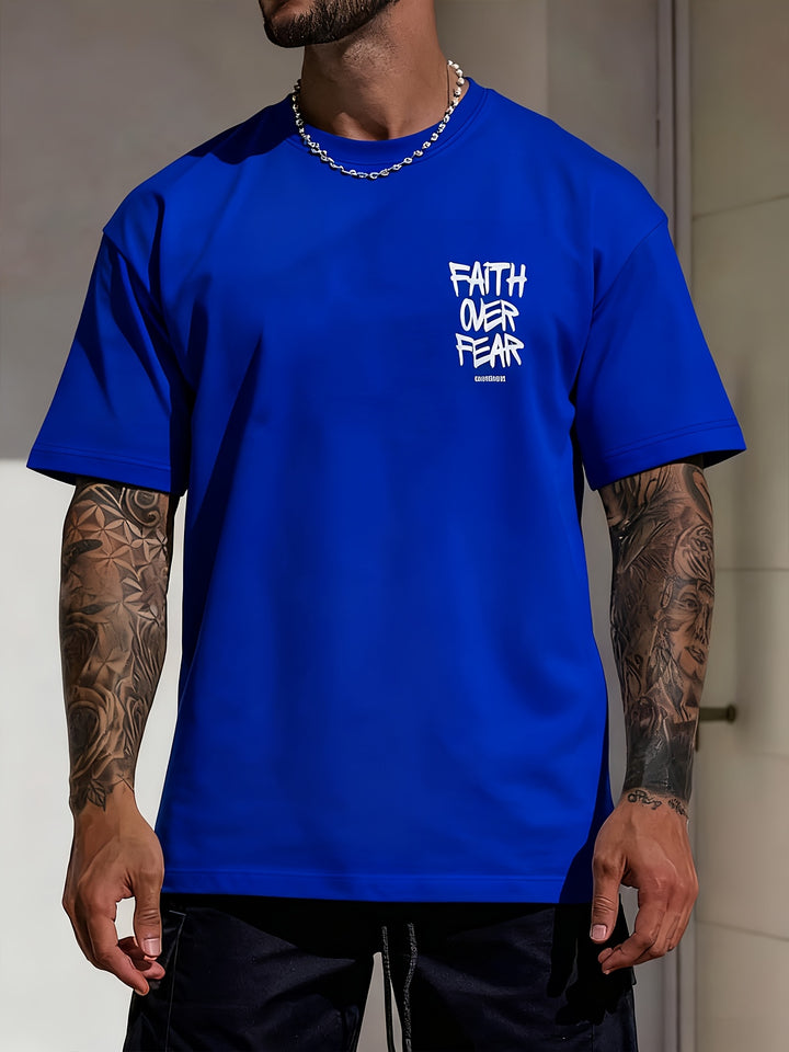 Faith Over Fear Oversized Tee