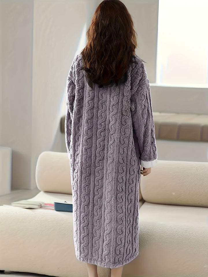 Nest Fleece Lounge Gown