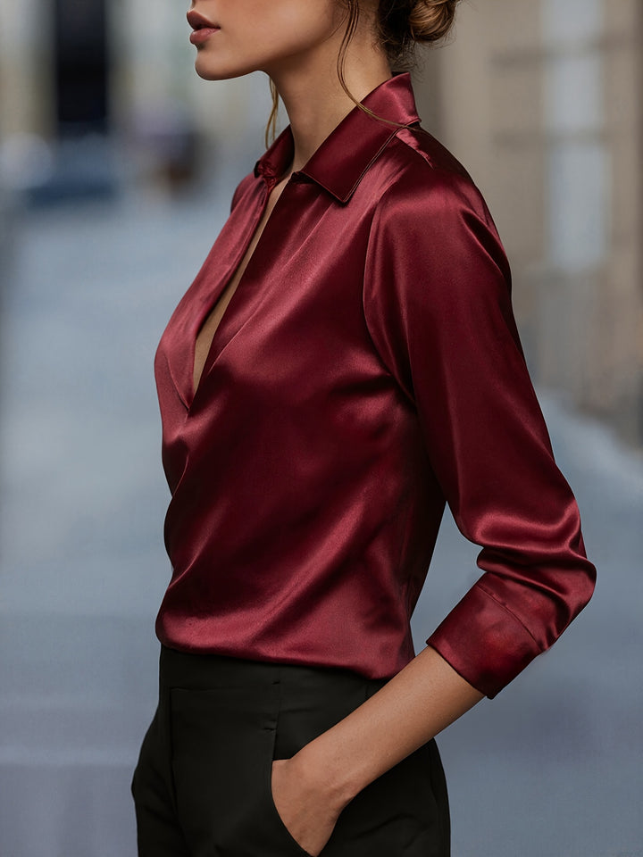 Milano Satin Blouse