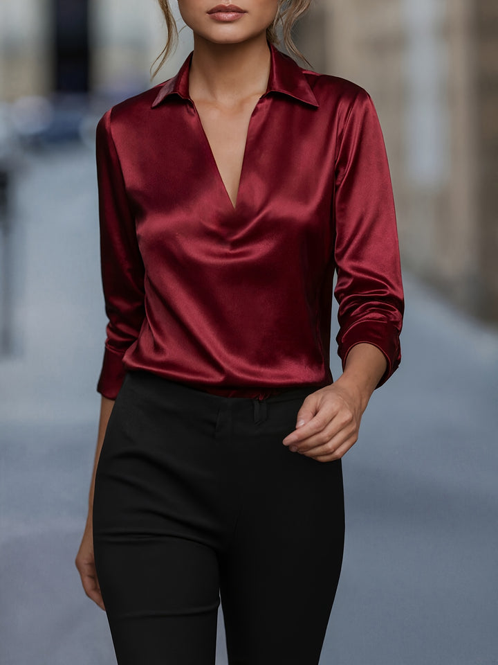 Milano Satin Blouse