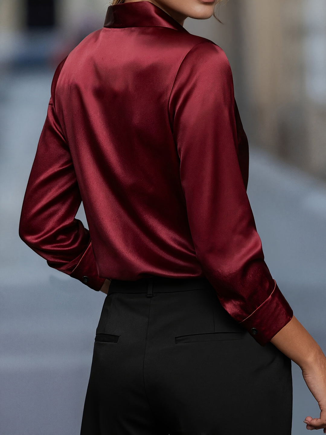 Milano Satin Blouse