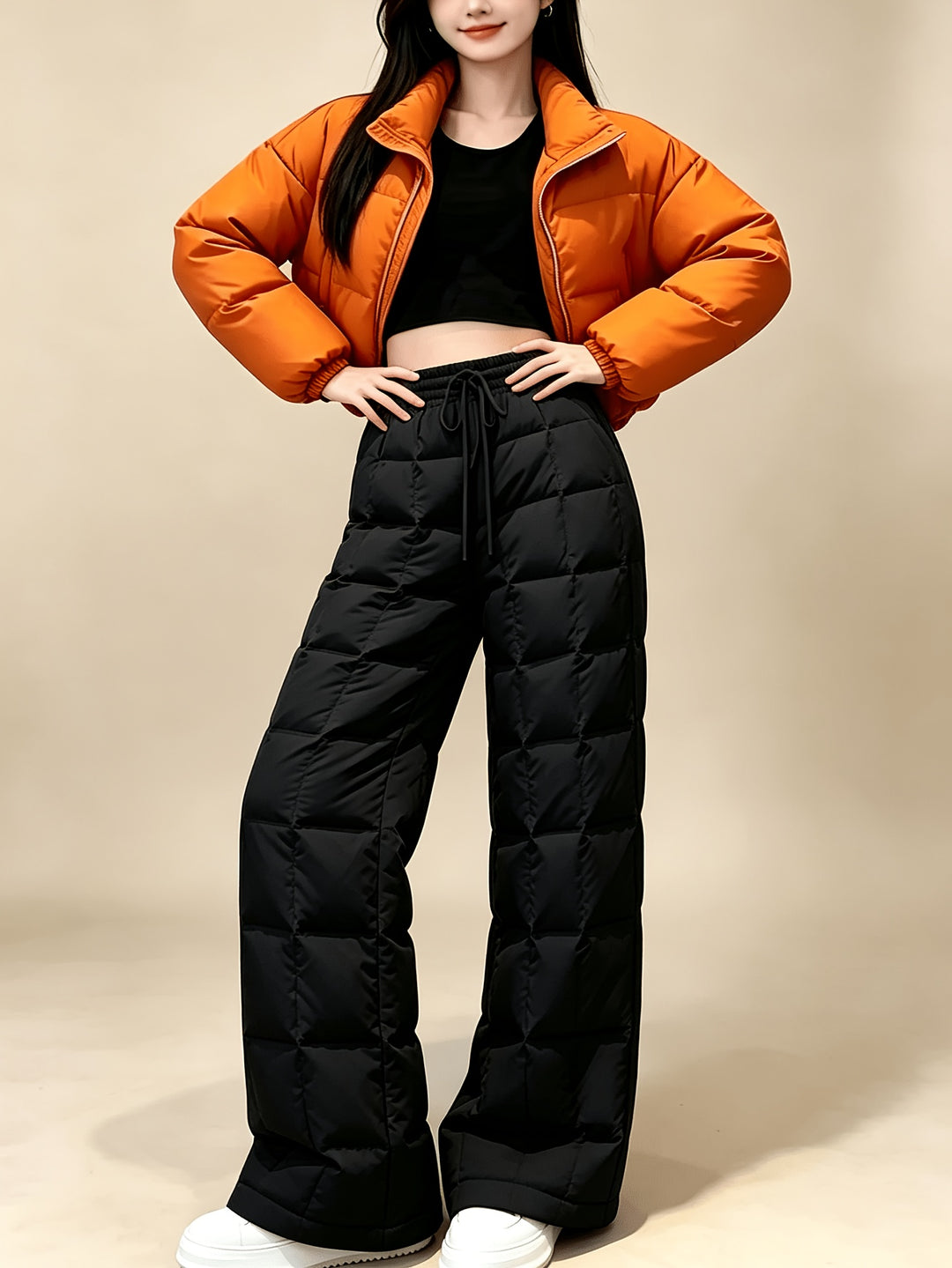 Oslo Quilted Puffer Pant