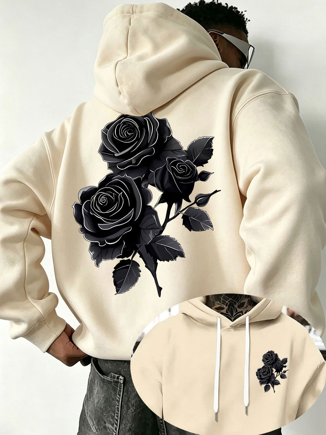 Midnight Rose Hoodie