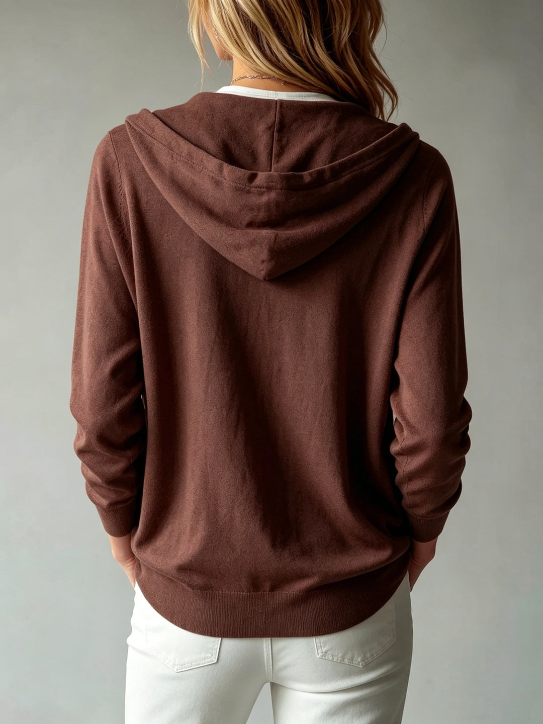 Weekend Button Hoodie