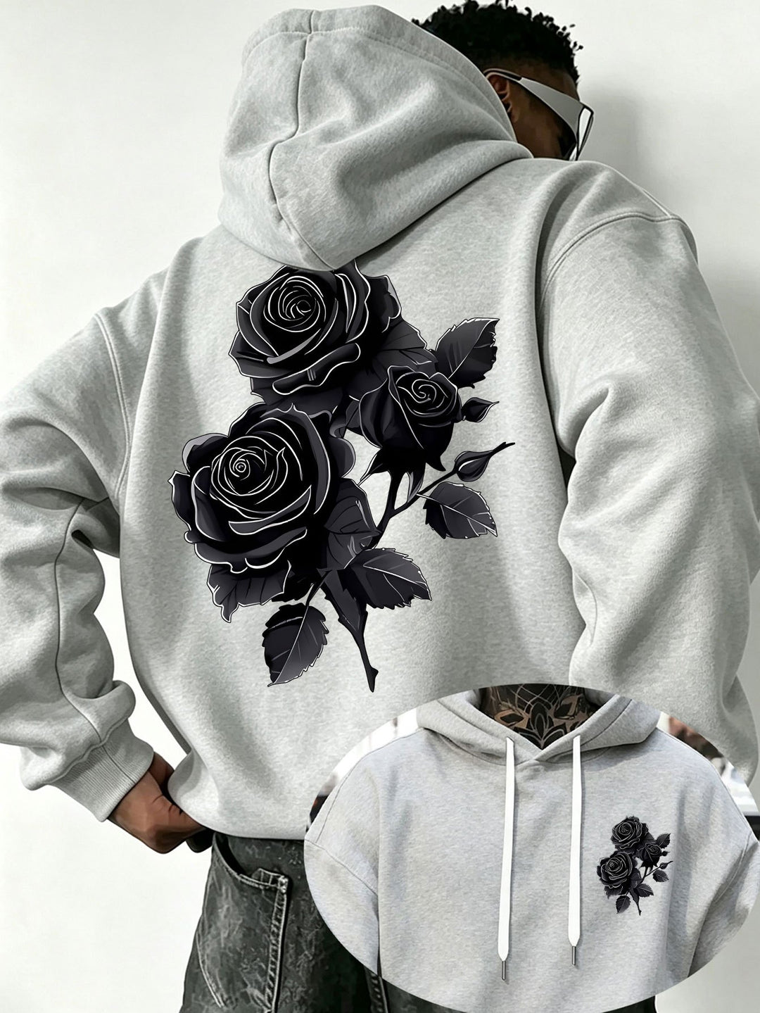 Midnight Rose Hoodie