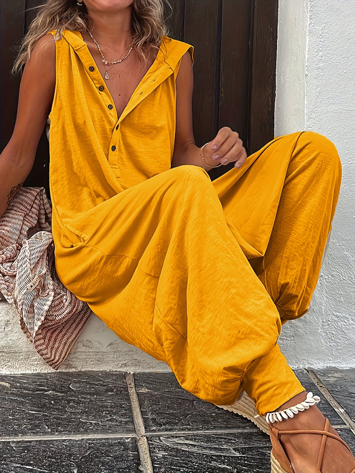 Nahla Hooded Jumpsuit