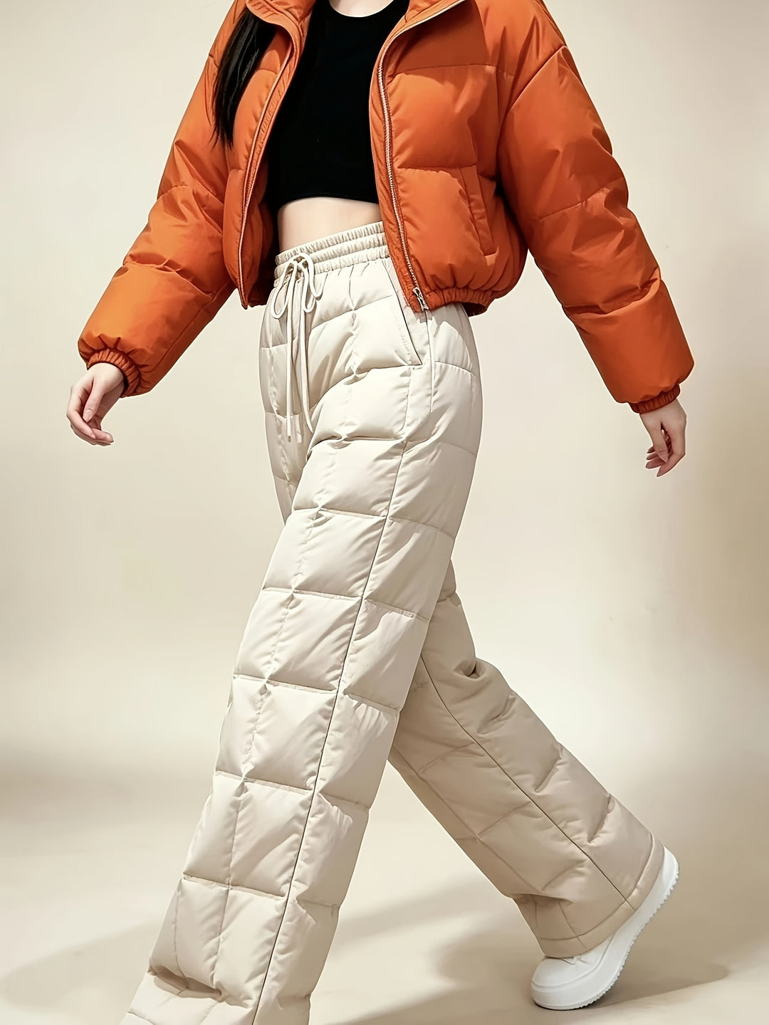 Oslo Quilted Puffer Pant