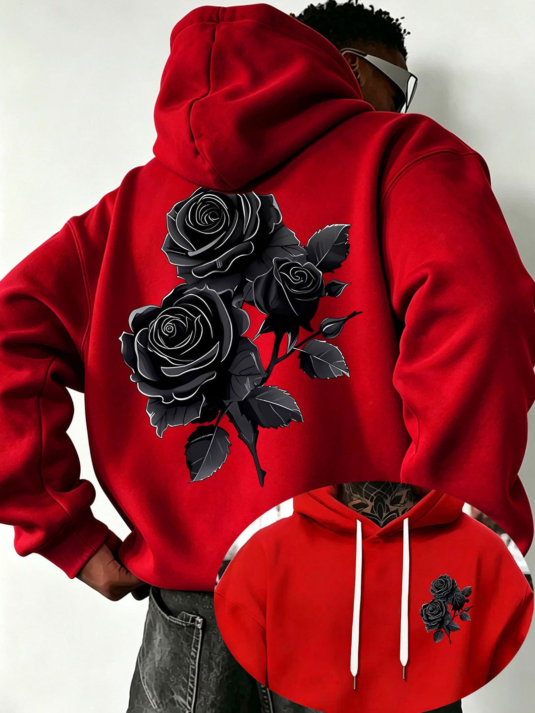 Midnight Rose Hoodie
