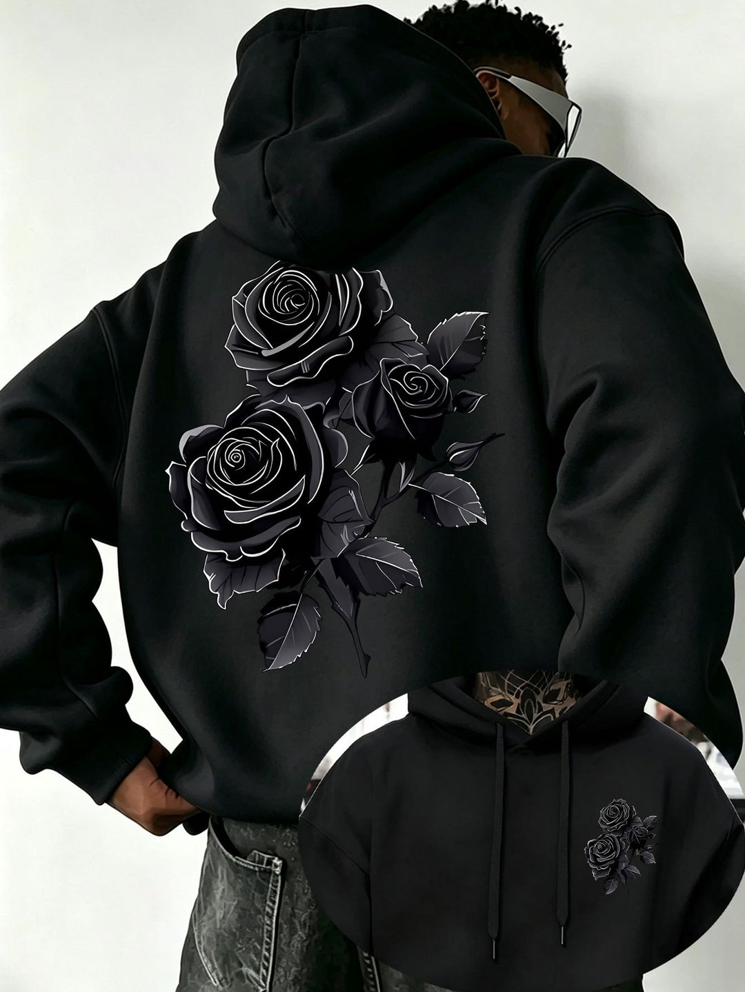 Midnight Rose Hoodie