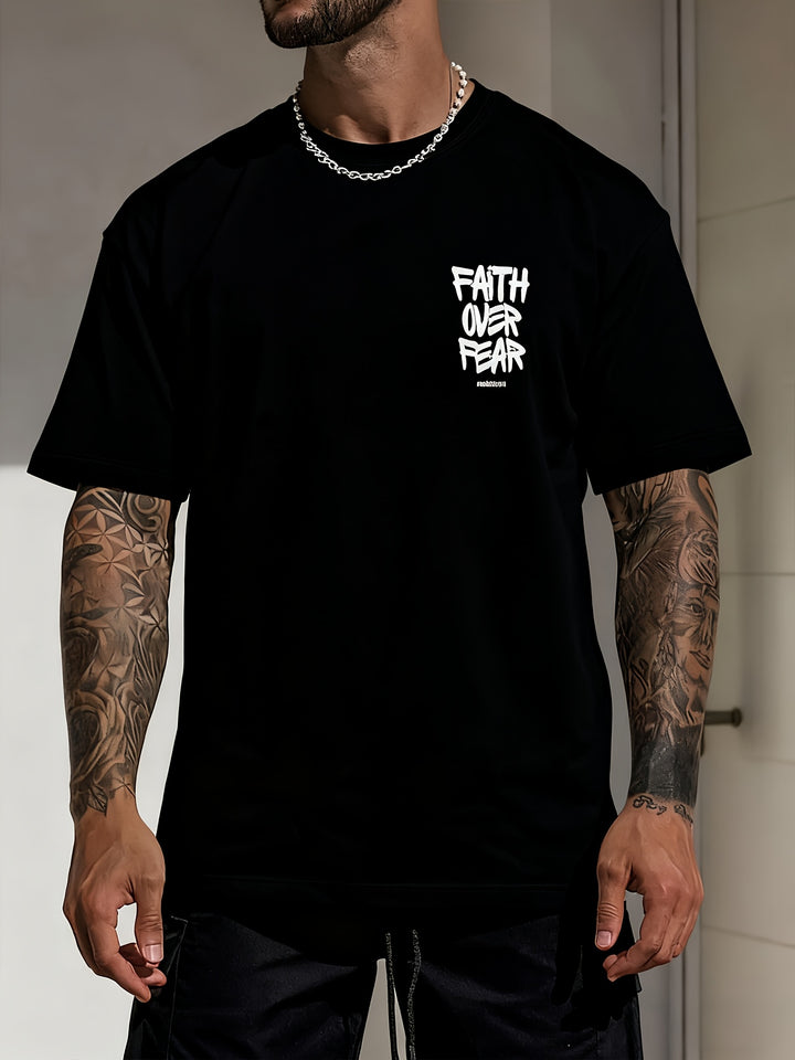 Faith Over Fear Oversized Tee