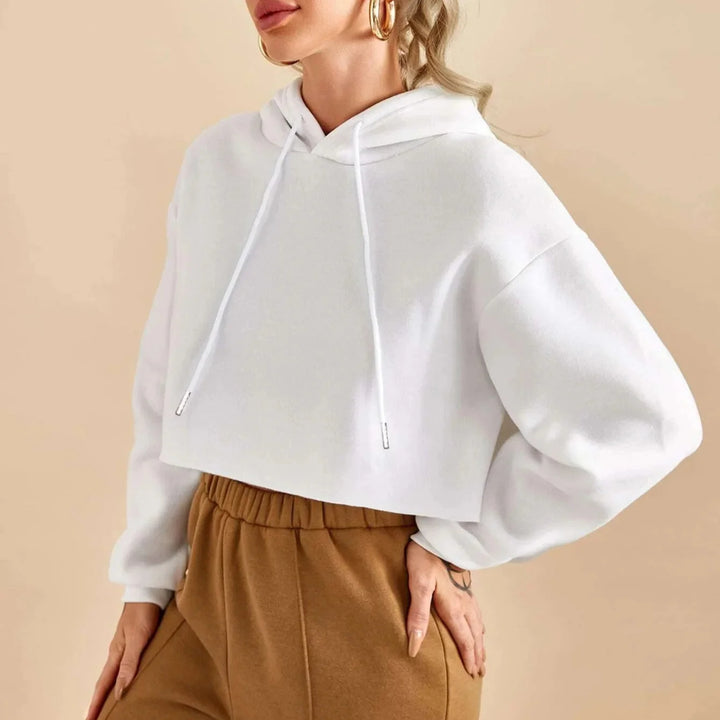 Lush Crop Fleece Pullover