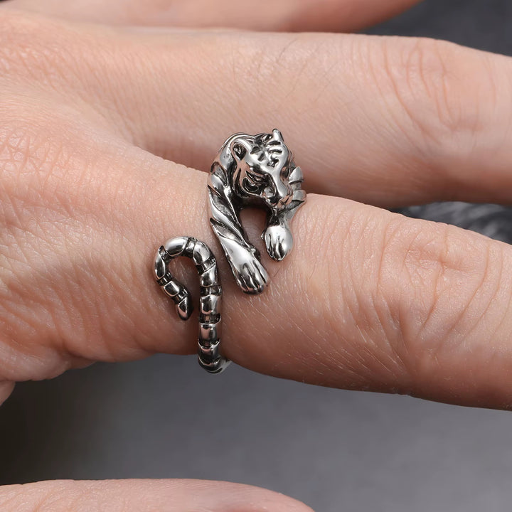 Untamed Spirit Tiger Ring