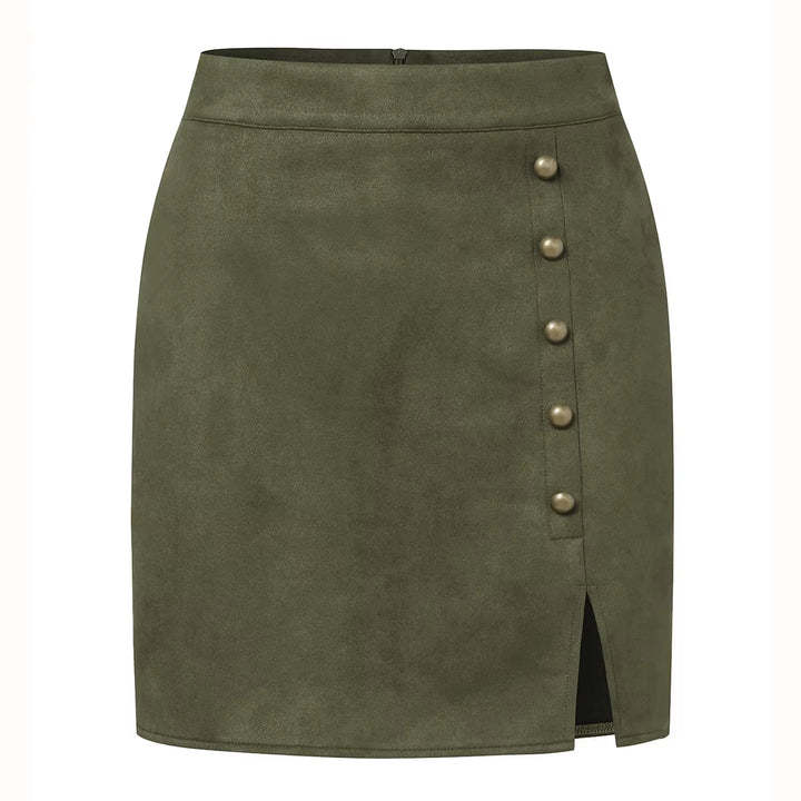 Suede Theory Mini Skirt