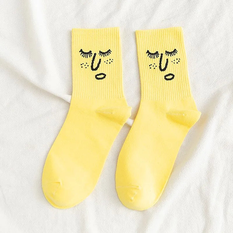 Emoticon Expressions Sock Set