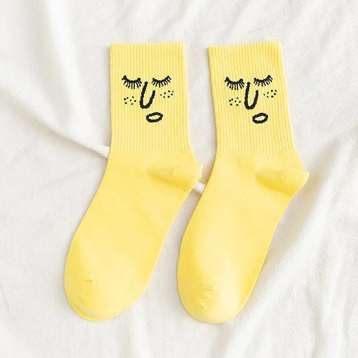 Emoticon Expressions Sock Set