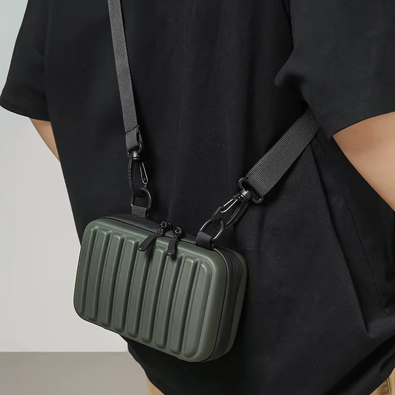 Ribbed Shell Crossbody Bag