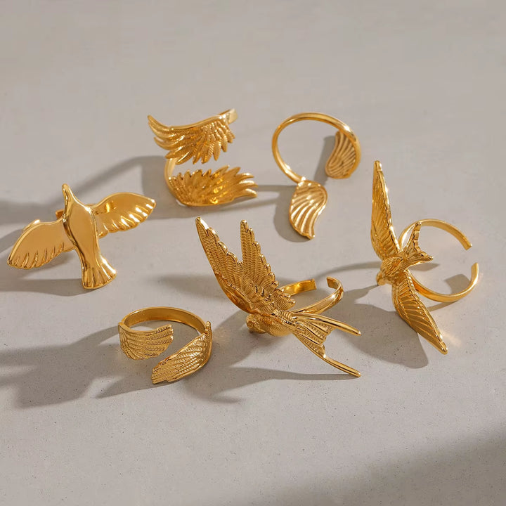 Wings In Flight Ring
